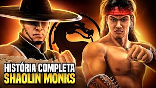 História COMPLETA de MORTAL KOMBAT SHAOLIN MONKS