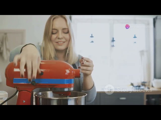 Vídeo relacionado con Kitchen in the box Batidora Amasadora, Pequeña Amasadora de Pan con 2 Boles de 3,5 L, 10 Velocidades, Robot de Cocina Ligero con Batidor, Gancho Amasador y Batidora Mezcladora (Negro)