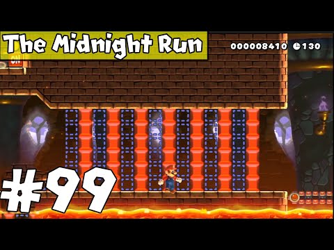 Mario Maker: The Midnight Run #99 -  On/Off Castle: The Final Switch