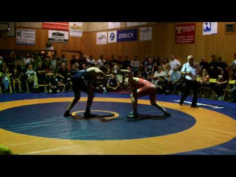 14.09.2019 SC Großostheim vs RWG - 98kg Freistil: Zoltan Szep vs Cihan Besli