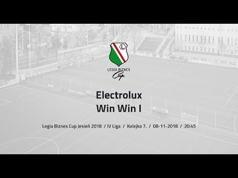 Skrót spotkania Electrolix - Win Win I ( Legia Biznes Cup Jesień 2018 )