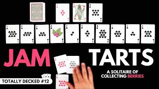 How to Play Jam Tarts | A Solo Card Game About Collecting Berries (Totally Decked #12)