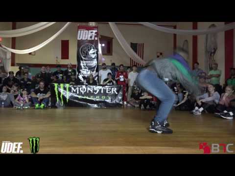 Kid Domo Vs Gerson | Top 16 | Open 1 V 1s | Sweet Lu's Crazy 8s | Pro Breaking Tour | BNC