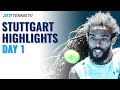 Dustin Brown Faces Basilashvili; Cilic, Simon In Action | Stuttgart 2021 Day 1 Highlights