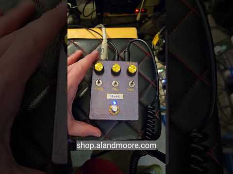 Handmade "Grape Fuzz" Unique feature-packed perc-style fuzz image 7