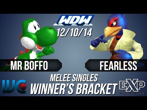 WDW 12/10/14 - Mr Boffo (Yoshi) vs. Fearless (Falco/Yoshi) Melee Winner's Bracket