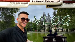 ANADOLU ÜNİ VLOG / Tüm kadroyu çektim!