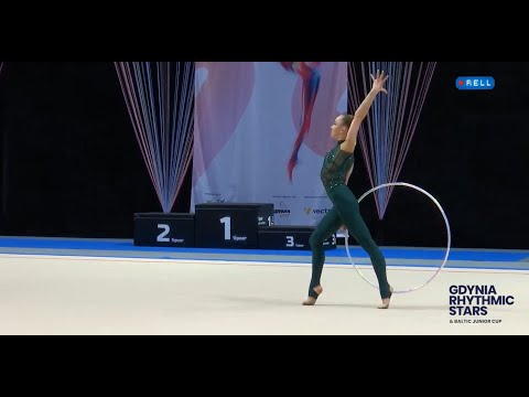 Khrystyna Pohranychna Hoop Final 30,850 BRONZE - Gdynia Rhythmic Stars 2023