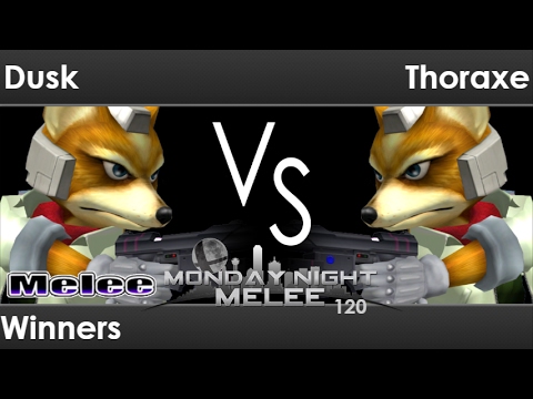 MNM 120 - Dusk (Fox) vs Thoraxe (Fox) Winners - Melee