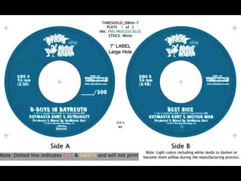 KutMasta Kurt & Retrogott - B-Boys In Bayreuth/ KutMasta Kurt & Motion Man