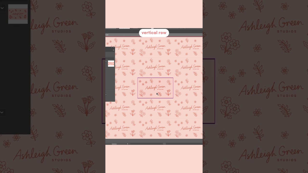 How to use the Adobe Illustrator pattern tool pt 2