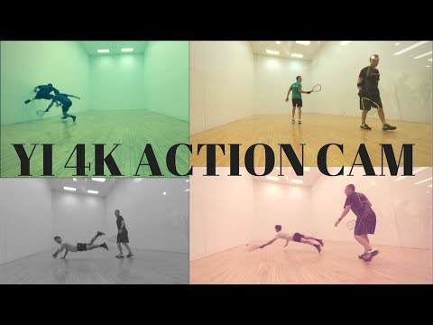 Racquetball in 2K 60FPS - Yi 4K Action Camera