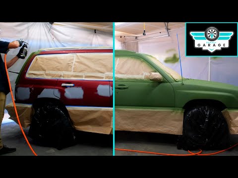 Subaru Forester | Truck Raptor Liner Paint Job At Home!
