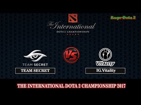 Team Secret VS iG.Vitality BO2 ( Game 2) | DOTA 2 The International 7 (TI7) 2017