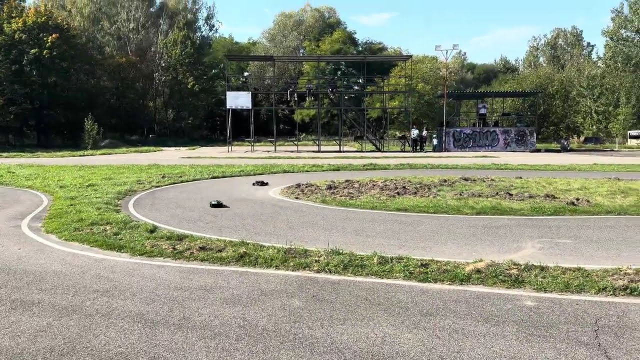 Ruda Śląska track perspective (center, overtake)