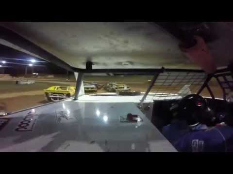 AMCA ACCIDENT ARCHERFIELD SPEEDWAY ONBOARD LEWIS GAMBLE N73