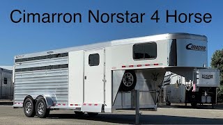 A preview image of the linked video showcasing 2023 Cimarron Norstar 4HGN
