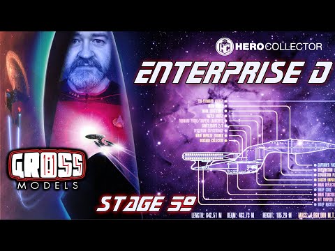 Hero Collector Enterprise-D build. Stage 59