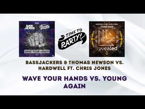 Wave Your Hands vs. Young Again (Hardwell Mashup)