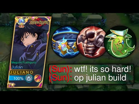 JULIAN TANK BUILD IT'S REALLY EFFECTIVE ( must try this ) Mobile Legends