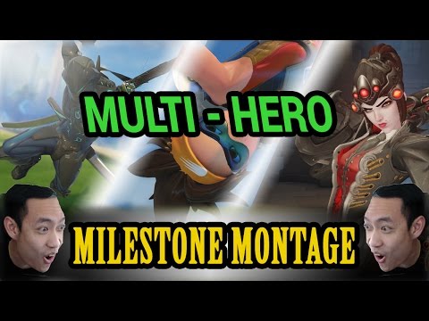(SPECIAL) 10,000 SUBSCRIBER MILESTONE MONTAGE! :D (Overwatch Multihero Montage) Video