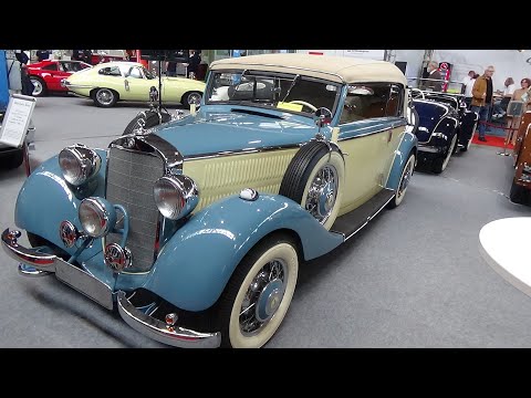 Thumbnail for 1937 - 1941 Mercedes-Benz 230 Cabrio - Exterior and Interior - Retro Classics Stuttgart 2022 by Mercedes-Benz, Car, Mercedes-Benz CLA