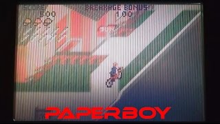 Paperboy playing (badly) on the Lynx