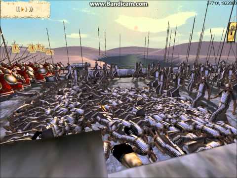 Rome Total War - Spartans Vs Egyptians