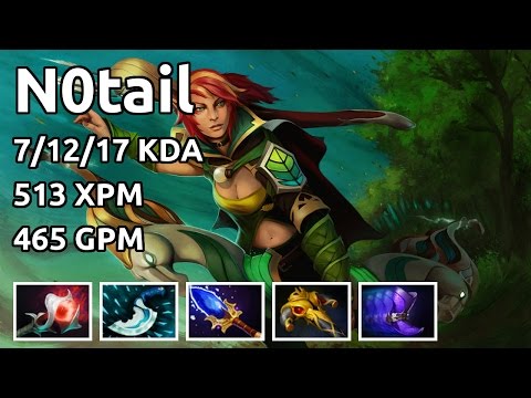 N0tail Windranger 7/12/17 K/D/A 513 XPM 465 GPM 242/12 LH/DN