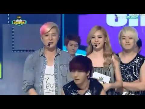 120717 Winner & Encore Super Junior Sexy Free & Single Show Champion
