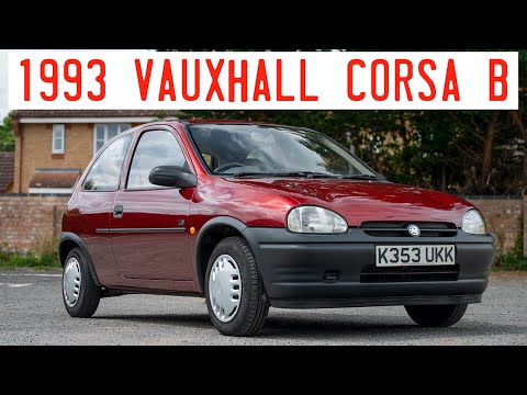 1993 Vauxhall Corsa B Goes for a Drive