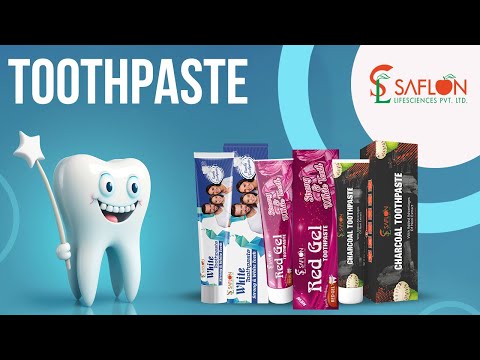 Toothpastes Third Party Manufacturer (White,Red Gel & Charcoal)