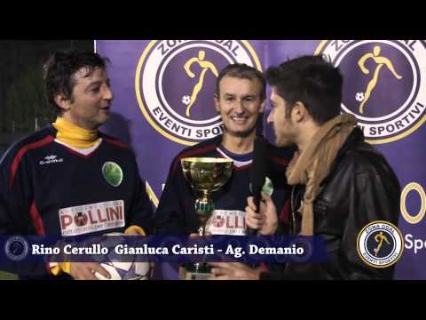 Zona Goal: 1°Supercoppa Calcio a 7 Over - La Finale - Agenzia Demanio - I Meschini - Interviste