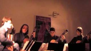 Amanecer Guitar Quartet paesaje cubane con rumba