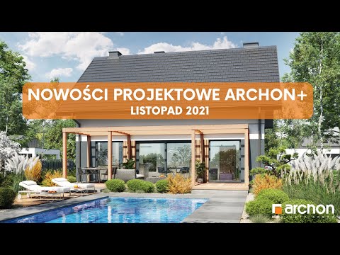 NOWOŚCI w ofercie Biura Projektów ARCHON+ - listopad 2021r.