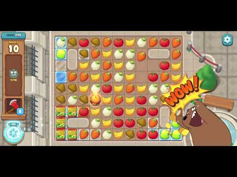 We Bare Bears the Puzzle for Kakao Level 290 - No Boosters