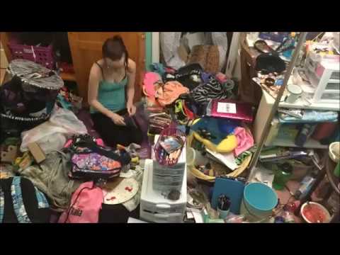 Timelapse of me cleaning my bedroom 6/21/17