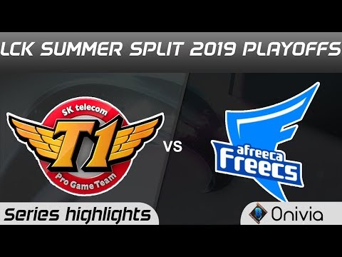 SKT vs AFS Highlights All Games LCK Summer 2019 Playoffs SK Telecom T1 vs Afreeca Freecs Highlights