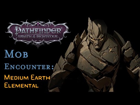 Maze Mob Encounter: Medium Earth Elementals 