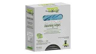 Tag Safe Cleaning Wipes - How Touchboards.com Cleans Electronics