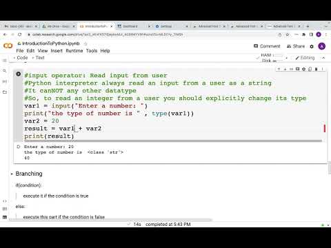 Module3 14 Python User Input