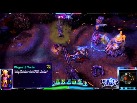 Witch Doctor (Naziba) Abilities Preview - Heroes of the Storm Alpha
