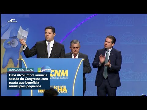 Congresso vai analisar pauta que beneficia pequenos municípios
