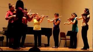 Peabody Preparatory Performance Academy for Strings' Violin Choir/PCVP Recitals 2011 04 02