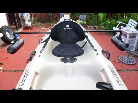 DIY - Homemade Kayak Stabilizers/ Outriggers / Pontoons - part # 1 - HD # 16