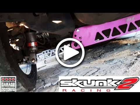 instalacion FULL COILOVERS SKUNK2 RACING suspension al honda civic coupe | garage m