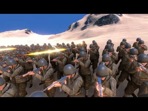 400 u.s soldier v 1000 skeleton and 1000 orc