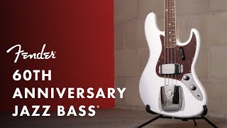 Video thumbnail for 60th Anniversary Jazz Bass | Fender by Fender