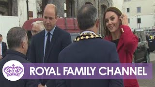 'Wales' Meet Again: Will and Kate Arrive at Lifeboat Station