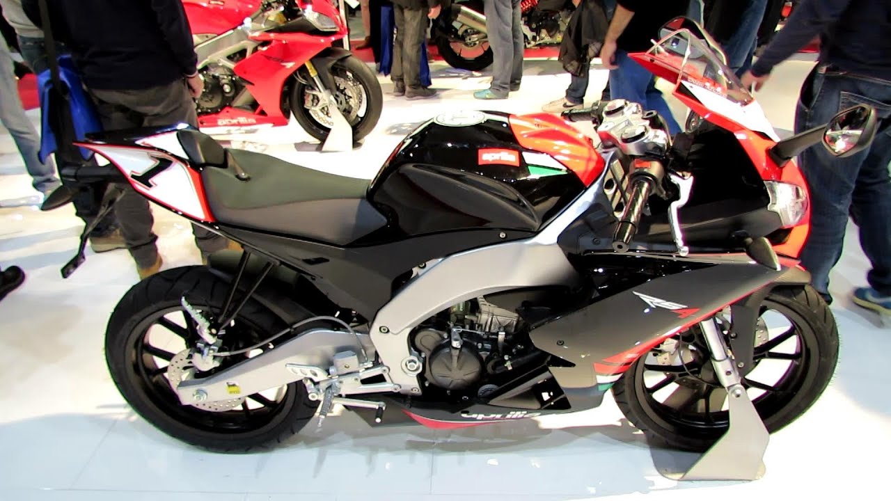 2014 Aprilia RS4 125 Walkaround - 2013 EICMA Milan Motorcycle Exhibition